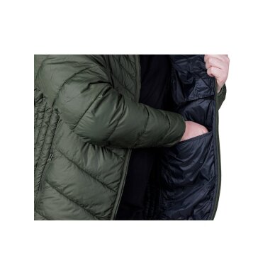 „Mix&Match“ striukė, dygsniuota, pūkinė, lengva, alyvuogių juodos spalvos, dydis XL 3