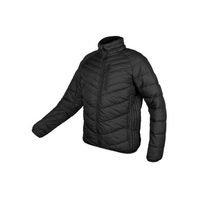 „Mix&Match“ striukė, dygsniuota, pūkinė, lengva, juoda, dydis XXXL 2