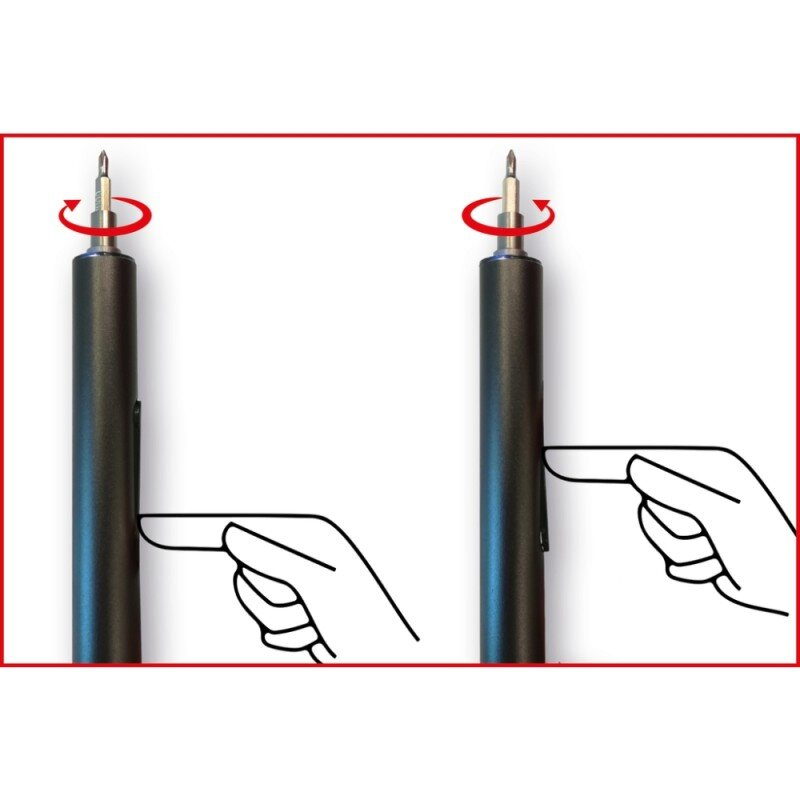 Mini akumuliatorinis atsuktuvas KS TOOLS 3