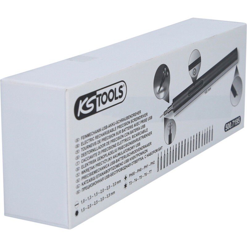 Mini akumuliatorinis atsuktuvas KS TOOLS 5