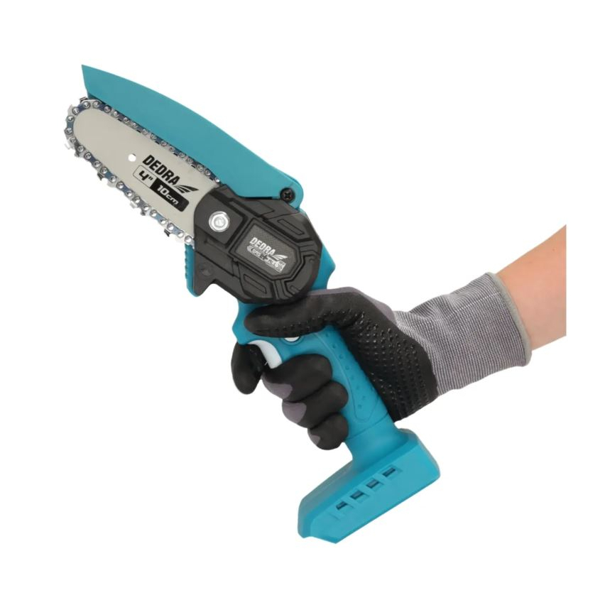 Mini akumuliatorinis grandininis pjūklas Dedra DED7030A11, 18V, 2Ah 2