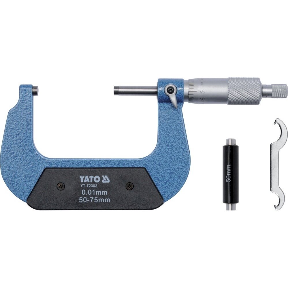Mikrometras | 50-75 mm (YT-72302) Mikrometras | 50-75 mm (YT-72302)