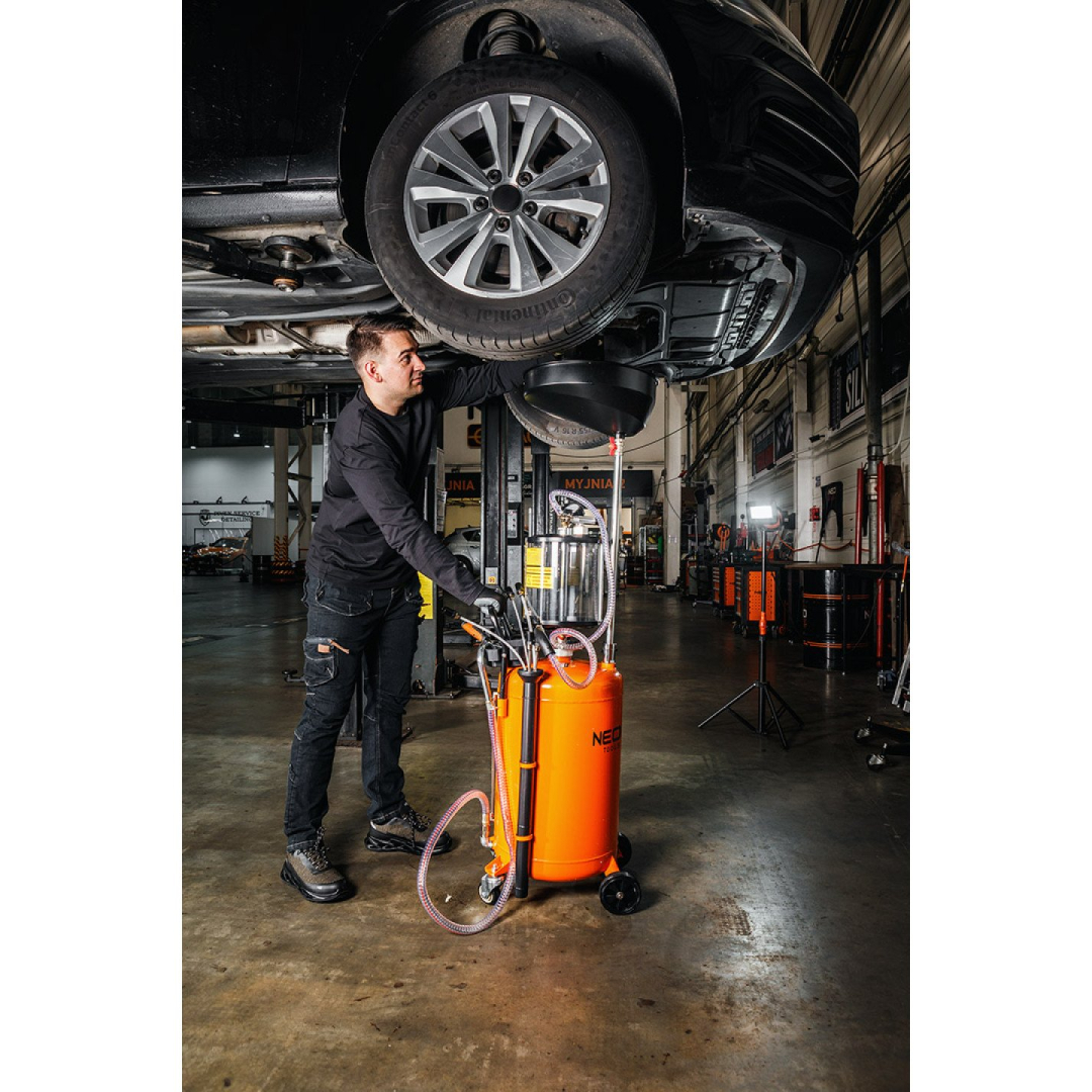 Mobilus pneumatinis alyvos karteris su valdymo baku NEO 2