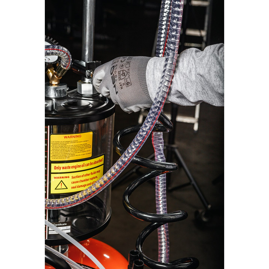 Mobilus pneumatinis alyvos karteris su valdymo baku NEO 5 Mobilus pneumatinis alyvos karteris su valdymo baku NEO 5