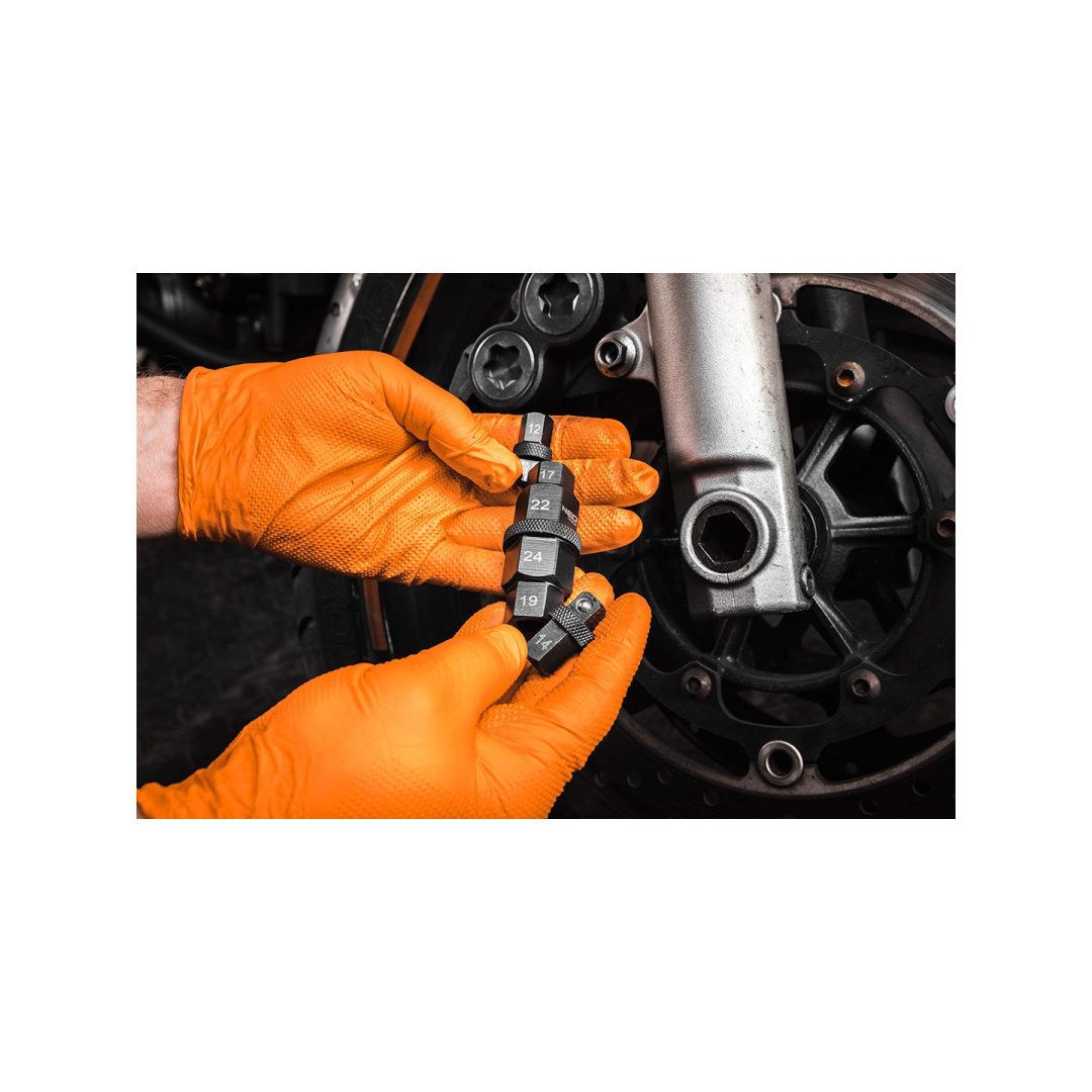 Motociklo ašies įrankis "6-in-1 1