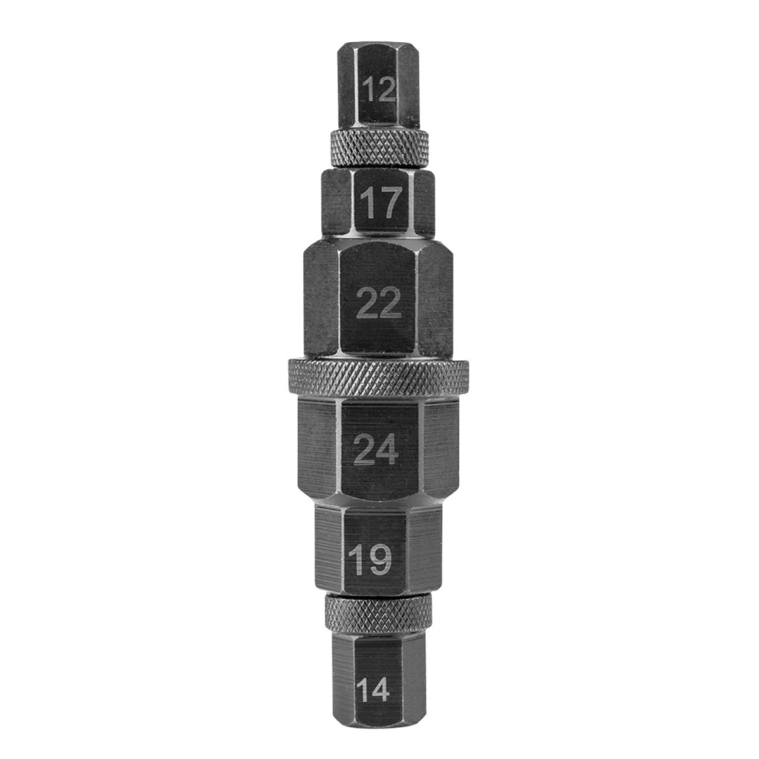 Motociklo ašies įrankis "6-in-1 5