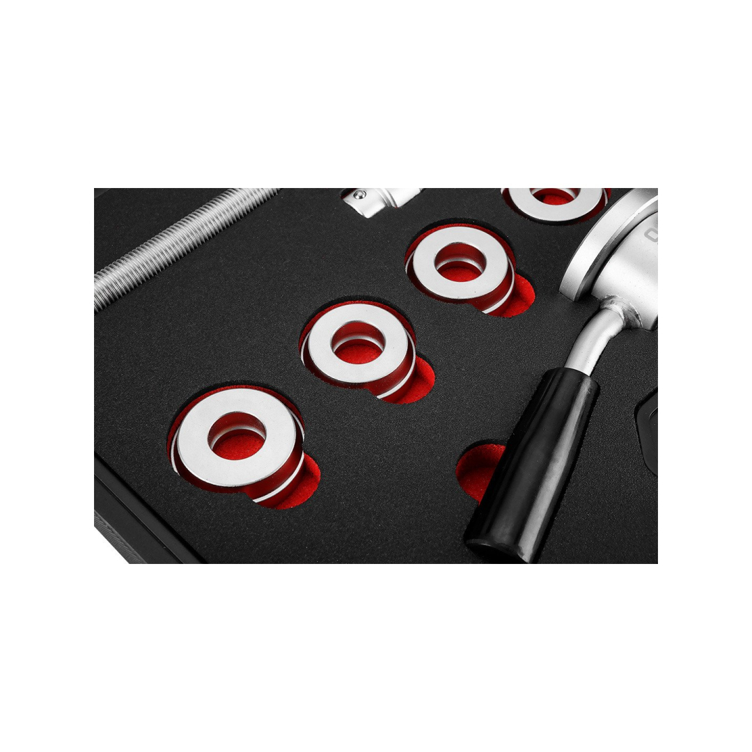 Motociklo galvutės rėmo guolių montavimo ir nuėmimo įrankių rinkinys 5