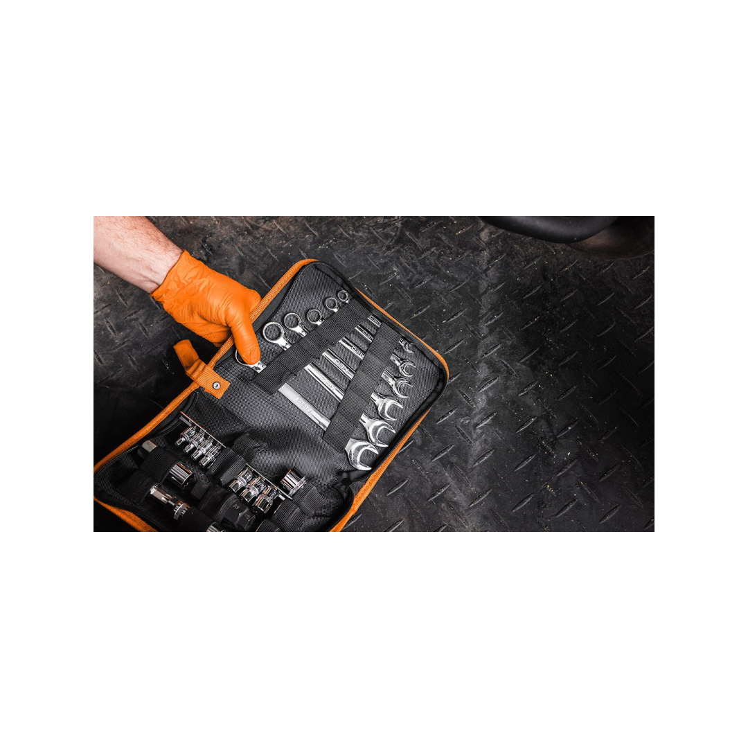 Motociklo įrankių rinkinys - 25 vnt. - minkštas dėklas 3