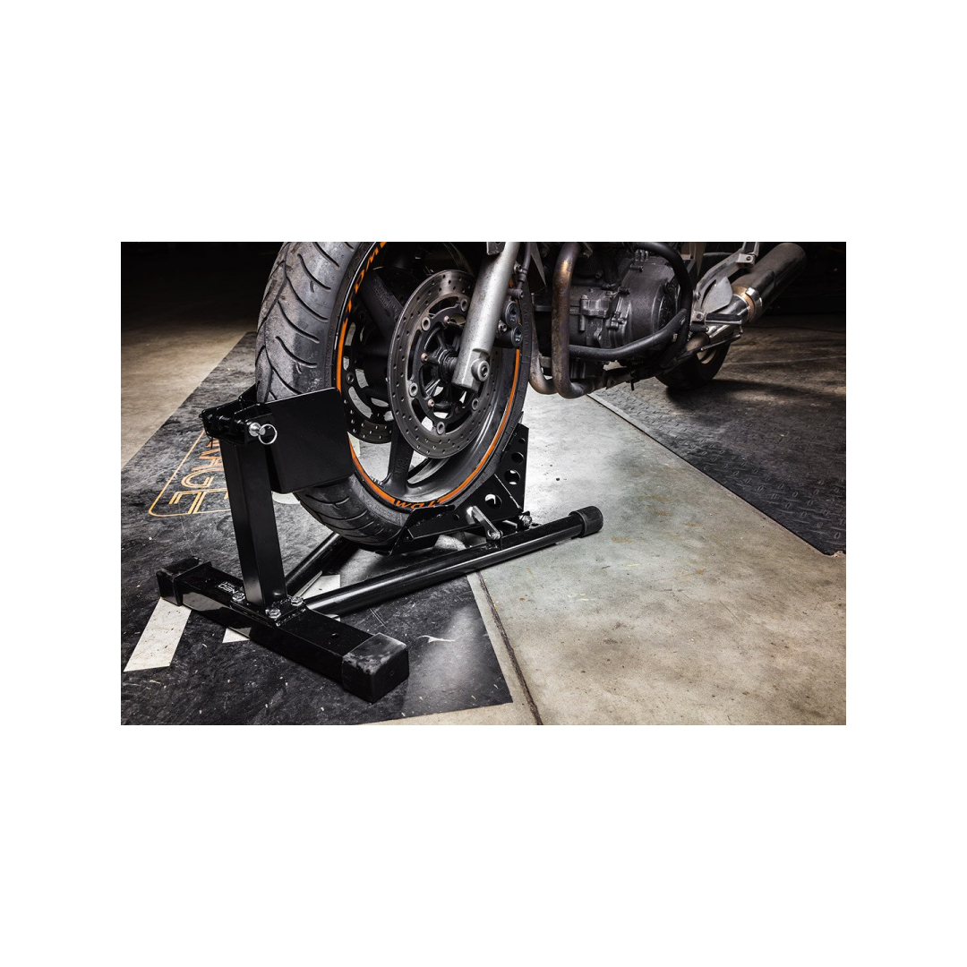 Motociklo priekinio rato stovas 2