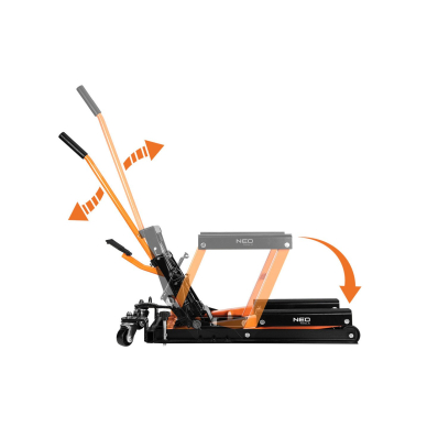 Mobilus hidraulinis keltuvas keturračiams ir motociklams. Krovumas 680 kg 7 Mobilus hidraulinis keltuvas keturračiams ir motociklams. Krovumas 680 kg 7