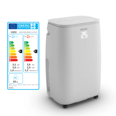 Mobilus oro kondicionierius Olimpia Slendid Dolceclima Brezza 14 HP WiFi Mobilus oro kondicionierius Olimpia Slendid Dolceclima Brezza 14 HP WiFi