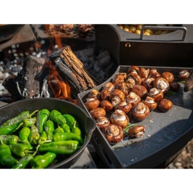 Modulinės Remundi kepsninės keptuvės su sienele modulis 2 Modulinės Remundi kepsninės keptuvės su sienele modulis 2