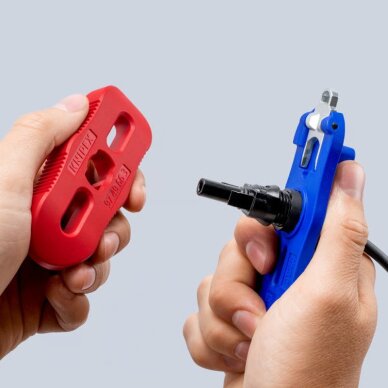 Montavimo įrankis KNIPEX MC4/MC4 Evo2 PV Plug 5 Montavimo įrankis KNIPEX MC4/MC4 Evo2 PV Plug 5