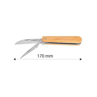 Montuotojo peilis su mediniu iešmelio dangteliu 8