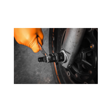 Motociklo ašies įrankis "6-in-1 4 Motociklo ašies įrankis "6-in-1 4