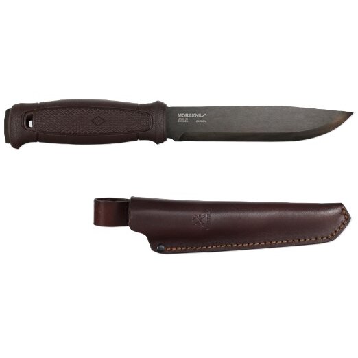 Morakniv Garberg Grand BlackBlade™ peilis, odinis dėklas (C)
