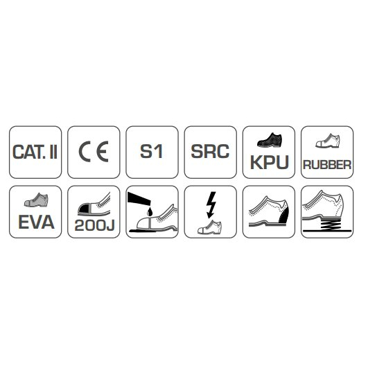 Moteriški darbiniai batai, SRC, S1, dydis 40 2