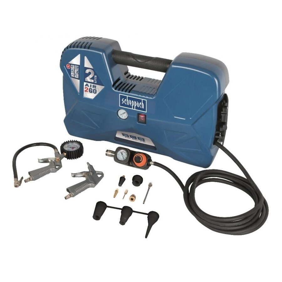Mobilus kompresorius AIR CASE oil free, Scheppach Mobilus kompresorius AIR CASE oil free, Scheppach