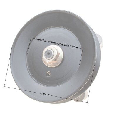 MTD vejapjovės adapteris su skriemuliu 3