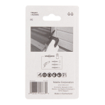 MULTITOOL smailus priedas (langų glaistui, silikono pjovimui) Makita B-65006-5