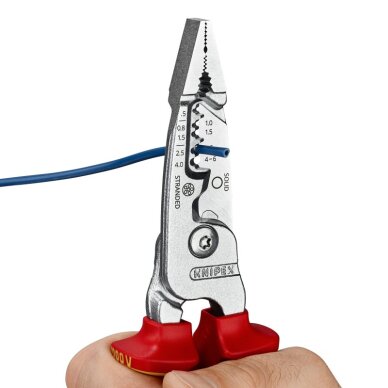 Multifunkcinės elektriko replės KNIPEX 1376200ME 2
