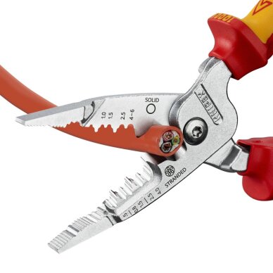 Multifunkcinės elektriko replės KNIPEX 1376200ME 6