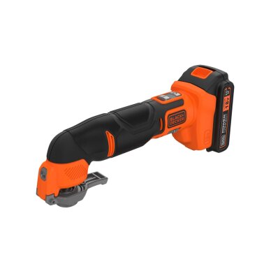 Multifunkcinis akumuliatorinis įrankis, 18V BDCOS18D1K-QW, 1 X 2 AH, Black&Decker 3 Multifunkcinis akumuliatorinis įrankis, 18V BDCOS18D1K-QW, 1 X 2 AH, Black&Decker 3