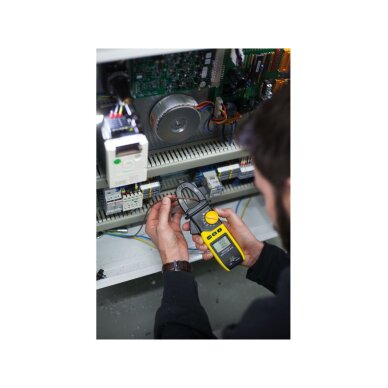 Multimetras su spaustuku 0-600V 4