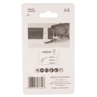 Įpjaunamasis pjūklelis Makita B-64945, 20mm 1 Įpjaunamasis pjūklelis Makita B-64945, 20mm 1