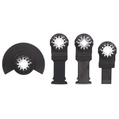 MULTITOOL priedų rinkinys Makita B-67480, 4 vnt. 1 MULTITOOL priedų rinkinys Makita B-67480, 4 vnt. 1