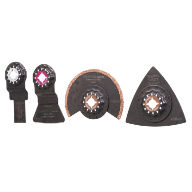 MULTITOOL priedų rinkinys Makita B-67496, 4 vnt. MULTITOOL priedų rinkinys Makita B-67496, 4 vnt.