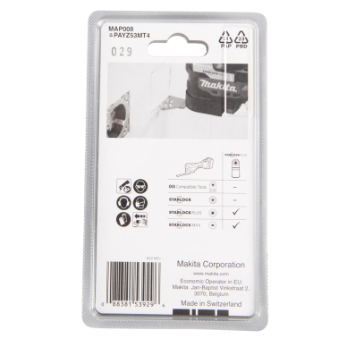 Multitool segmentiniai ašmenys Makita B-66391, HM 85mm 2 Multitool segmentiniai ašmenys Makita B-66391, HM 85mm 2