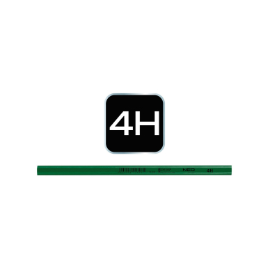 Mūrininko pieštukas, 240 mm, 4H 6 Mūrininko pieštukas, 240 mm, 4H 6