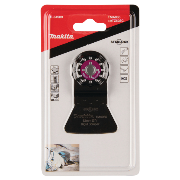 MULTITOOL grandymo priedas Makita B-64989, 52mm 2 MULTITOOL grandymo priedas Makita B-64989, 52mm 2