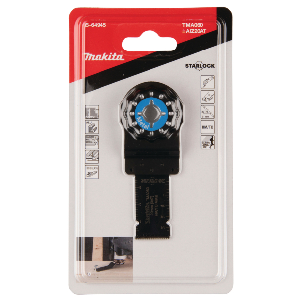 Įpjaunamasis pjūklelis Makita B-64945, 20mm 2 Įpjaunamasis pjūklelis Makita B-64945, 20mm 2