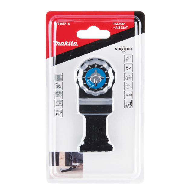 Įpjaunamasis pjūklelis Makita B-64951-5, 32mm 2