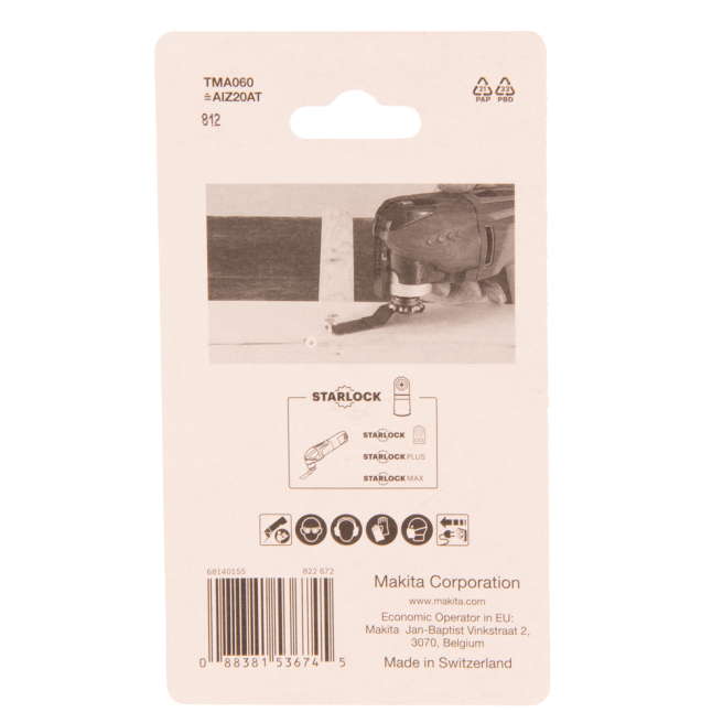 Įpjaunamasis pjūklelis Makita B-64945-5, 20mm 1