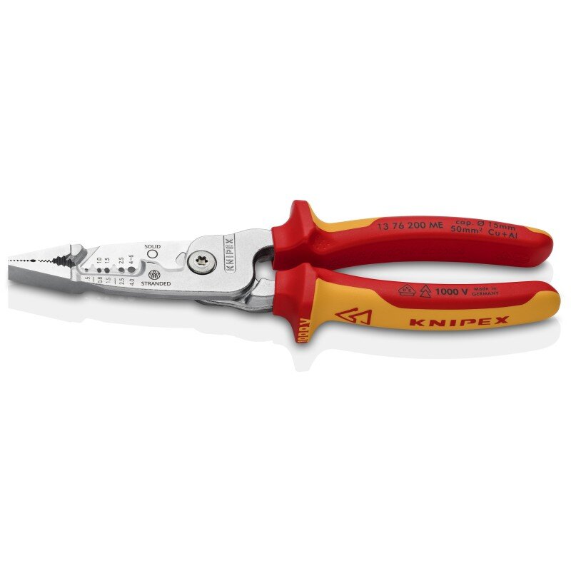 Multifunkcinės elektriko replės KNIPEX 1376200ME Multifunkcinės elektriko replės KNIPEX 1376200ME