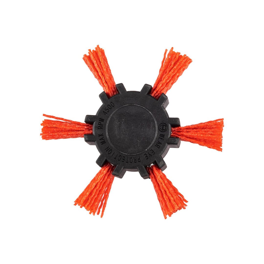 nailono šepetys, 100 mm, su 6 mm 5