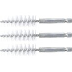 Nailono šepečiai vamzdeliams | 16 mm | 6,3 mm (1/4") | 3 vnt. (3078-16-N)