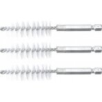 Nailono šepečiai vamzdeliams | 17 mm | 6,3 mm (1/4") | 3 vnt. (3078-17-N)