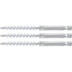 Nailono šepečiai vamzdeliams | 9 mm | 6,3 mm (1/4") | 3 vnt. (3078-9-N)