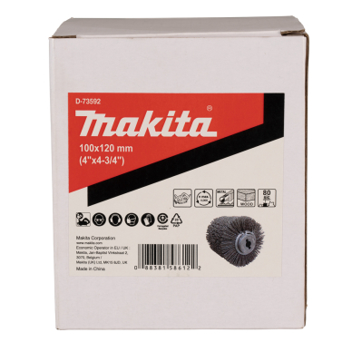 Nailoninis abrazyvinis šepetys Makita D-73592, K80, 9741 3 Nailoninis abrazyvinis šepetys Makita D-73592, K80, 9741 3