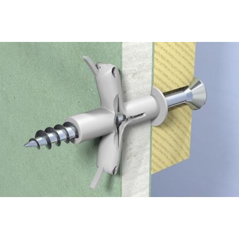 Nailoninis kaištis FU 8 x 50 mm, 50 vnt. 1