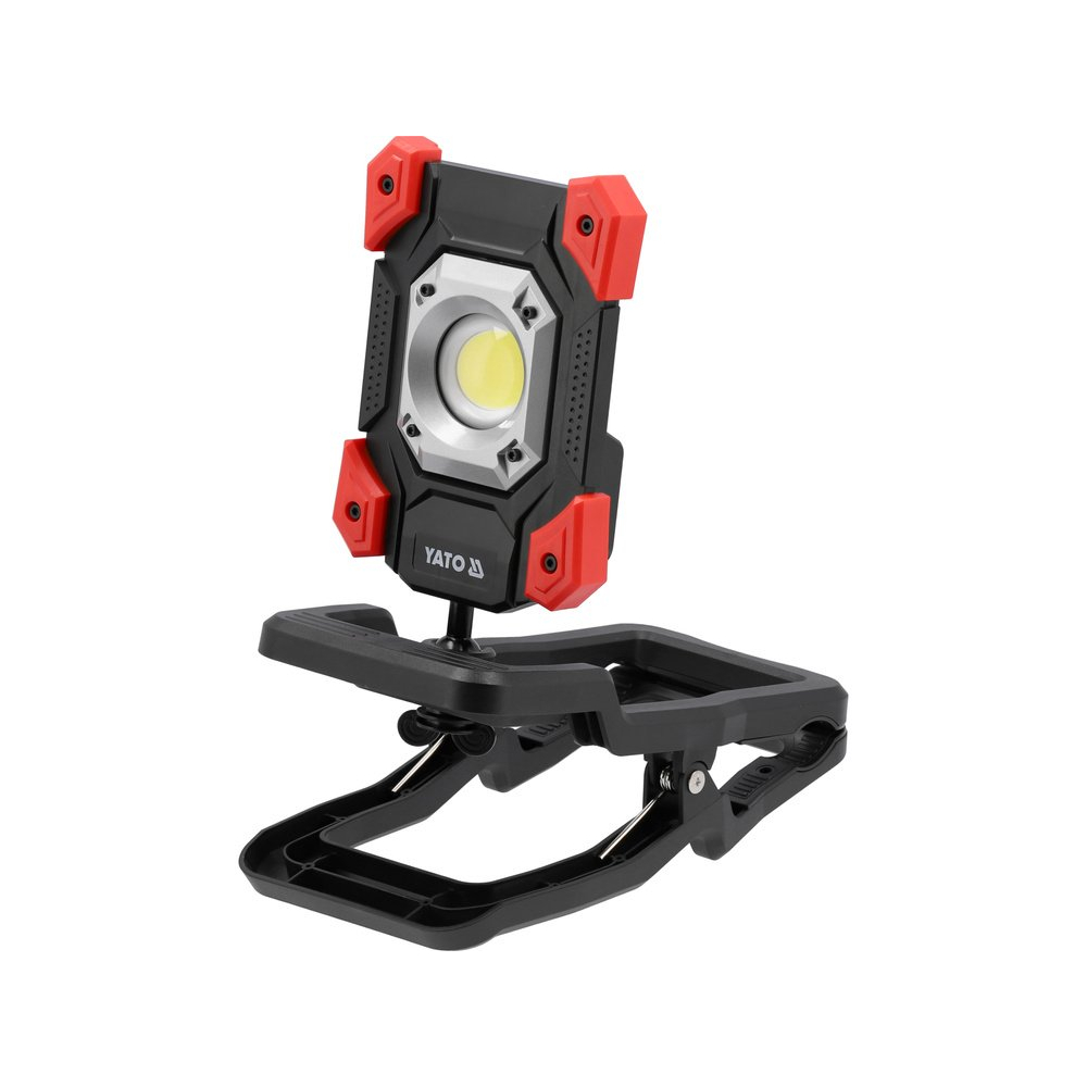 Nešiojamas prožektorius | 20W 2000LM | su spaustuvu (YT-818216) Nešiojamas prožektorius | 20W 2000LM | su spaustuvu (YT-818216)