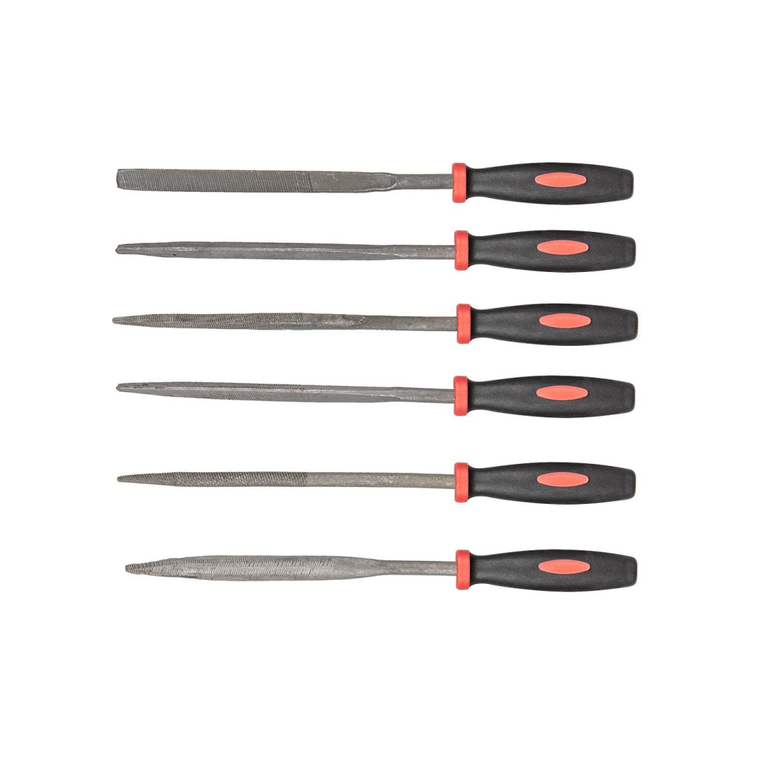 Needle files, set 6 vnt..