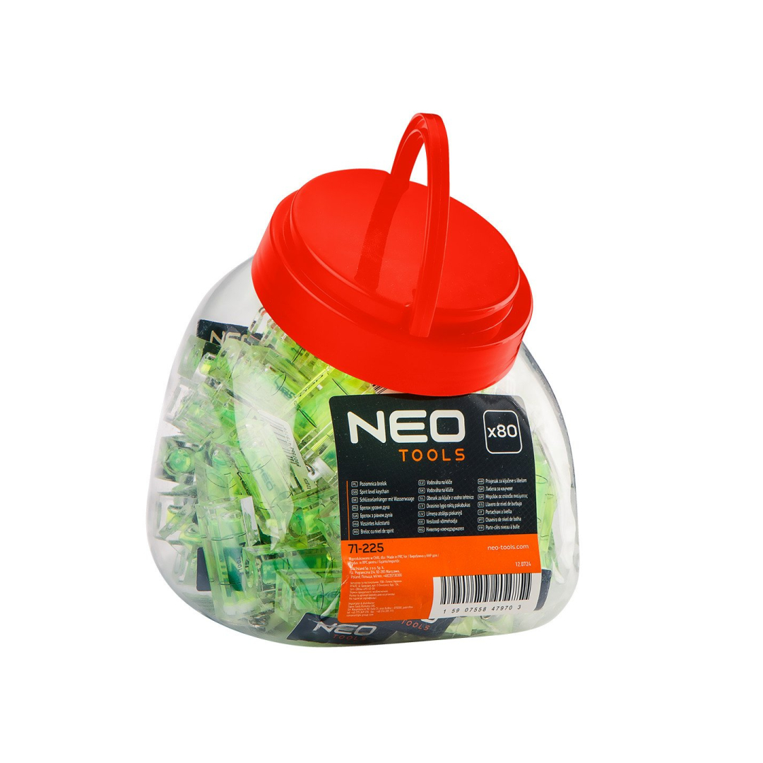 Neo gulsčiukas raktų pakabukas 80mm 3