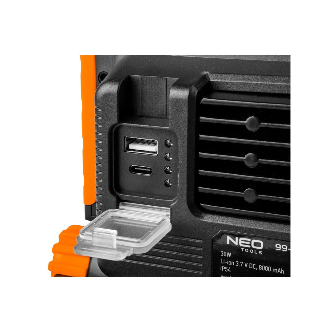 NEO įkraunamas prožektorius, galia - 30 W 7