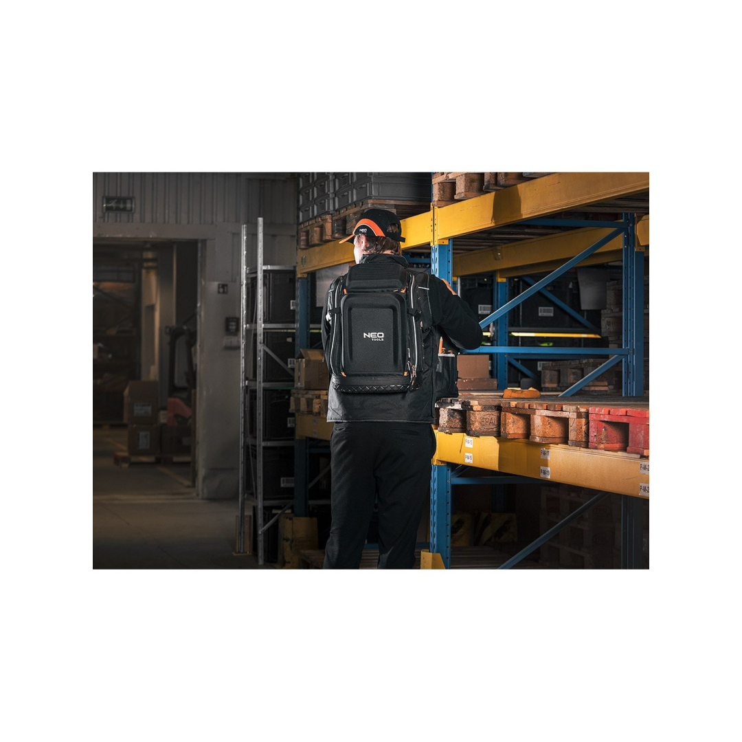 NEO TOOLS įrankių kuprinė, su pastiprinimu 2 NEO TOOLS įrankių kuprinė, su pastiprinimu 2