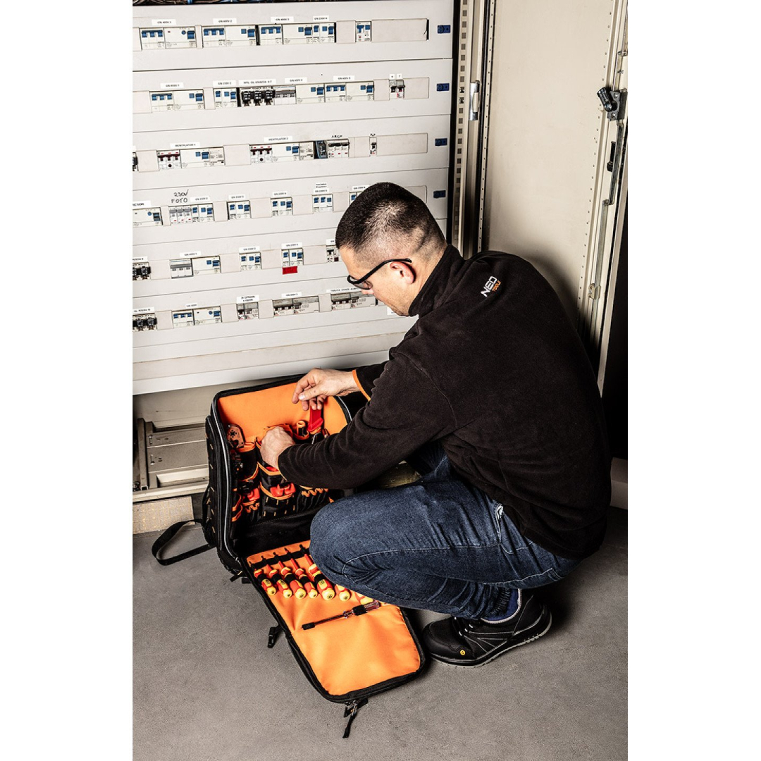 NEO TOOLS įrankių kuprinė, su pastiprinimu 3